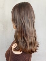 アイティー バイ アルバム 中野店(IT by ALBUM)&nbsp;ミルクティーグレー_エアリーミディショートパーマ_ba310722