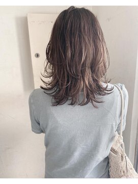 キャンバス バイ ネオリーブ 横浜西口(Canvas by neo.) ミディアムたっぷりレイヤートーン上がるグレー◎sk