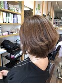前下がりボブ