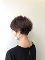 ビグディーサロン(BIGOUDI SALON)&nbsp;【骨格補正カット】のショートスタイル。形・素材・色を大事に！