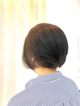 クオリス 上福岡店(QUALIS) 小顔/ショート/ショートボブ/黒髪/40代50代60代/白髪染め
