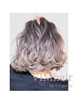 ヴィム ヘアー 宜野湾店(VIM hair)&nbsp;ベージュカラー大人可愛いひし形前下がりショートボブカット