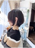 丸みショートボブ