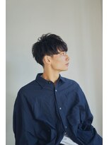 フィルムス 田町芝浦(FILMS)&nbsp;無造作刈り上げマッシュ　ショートパーマ