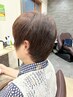 髪質改善カラー＋トリートメント　¥10450→9405