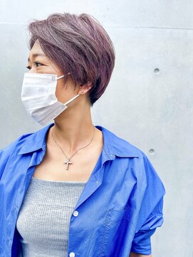 ブランロール 中目黒店(Blanl'or) 大人ガーリー/ダークアッシュ/似合わせカット/レイヤーカット