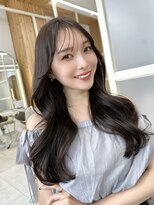 アフロートリノ(AFLOAT Leino)&nbsp;大人可愛い韓国ヘア　レイヤーカット　くびれヘア　韓国ヘア#