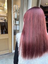 クララジャパン セタ(CLALA JAPAN Seta) ハイライトの入ったチェリーレッドカラー