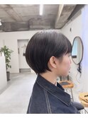 マッシュ/ショート/耳掛けショート