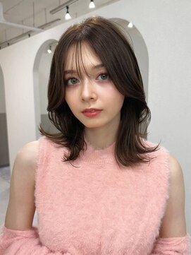 ジーナ 大阪茨木(Zina) 髪質改善*黒髪ニュアンスくびレイヤーロング【Zina 大阪茨木】