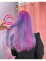 ヘアサロン トミー(Hair salon TOMMY) ユニコーンカラー 