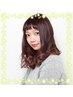【髪質改善/ダメージ削減】ケアカラー＋髪質改善Tr￥13280