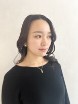 ガーデン ジングウマエ(GARDEN jingumae)&nbsp;平野美夕記［大人の前髪なし×ミディアムレイヤー］