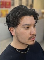 フランクスバーバーリザーブ 人形町店(FRANK’S BARBER RESERVE) ラルフカールテーパーフェードH