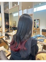 ヘアーメイクブランニュー セントラル 西大寺店(hair make Brand new central)&nbsp;裾カラー