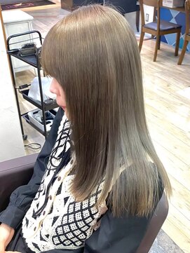 ロア 福岡天神本店(LORE) ダブルカラーベージュカラーケアブリーチカラーハイトーンカラー