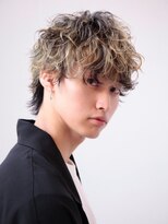 バース 河原町店(BIRTH)&nbsp;メッシュツイストスパイラルパーマメンズマッシュパーマ