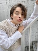【中目黒】前下がりショートのおしゃれパーマスタイル！