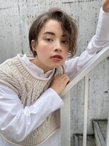 ユノ(juno) 【中目黒】前下がりショートのおしゃれパーマスタイル！