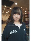 セクションカラーベージュミディアムレイヤー