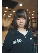 ミューズ バイ ケンジ(MUSE by KENJE) セクションカラーベージュミディアムレイヤー