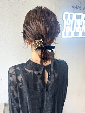 ヘアーワークス ヘルム 渋谷店(HAIR WORKS HELM) 【 HELM渋谷】ショートアレンジ