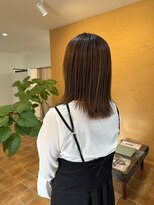 ベビーモード 茶屋町店&nbsp;暖色ベージュ、ミディアムスタイル