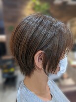 スウィッチグラン(hair salon switch grand) ショートボブ×アッシュ