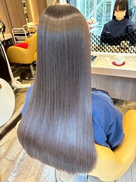 アロン(Allons Ginza) 【髪質改善】sins式シルク酸性ストレート/銀座