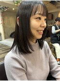 お顔周りレイヤースタイル◎