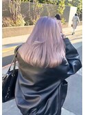 【Moana Lua】#ブリーチ#ダブルカラー#ミルクティーベージュ