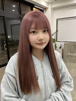 ノートエートル 西金沢(Nought etre)&nbsp;ピンクベージュカラー10代20代ブリーチカラー