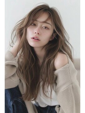 ラナ 新宿(lana) ロング/ハイライト/ブラウン/【lana hair新宿】