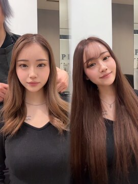 ラピス 福岡天神店(Lapis) ナチュラルブラウン/シールエクステ/髪質改善/レイヤーカット