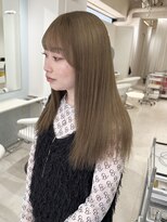 パーヴミックス アリー(Parve Mix ALLY)&nbsp;大人可愛い／ゆるレイヤー／ヘーゼルベージュ