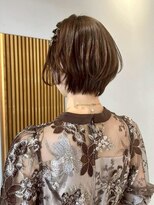 ムーン バイ ケンジ(moon by KENJE)&nbsp;【nanaka】ショートアレンジ/編み込み/二次会ヘア