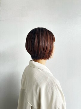 セダクション 道後樋又店(Seduction) 松山市/10代/20代/30代/夏のすっきりショートボブ