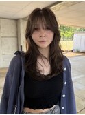 ◎韓国ヘアー顔周りレイヤーおくれ毛前名駅名古屋駅前髪質改善