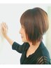 秋を先取りしっとりカラー＋骨格補正カット（S頭皮ケアTB込）