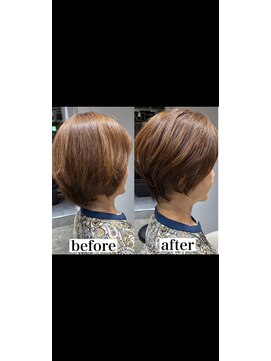 アルトル 池袋2nd(altru) アイロンいらずのショートボブ