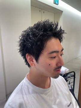 オルカ(ORCA) men's/メンズ/スパイキーショート/フェード/ニュアンスパーマ