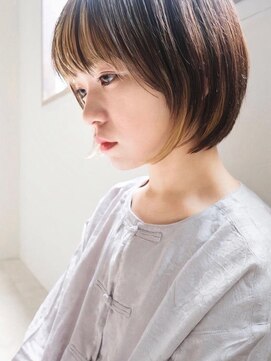 キジ(kiji) 【kiji】インナーカラーショートボブ #久屋大通#丸の内#高岳