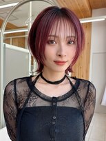 アフロート ディル(AFLOAT D'L)&nbsp;ボブレイヤーでミディアムカットスタイル