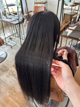 セットアップ 岡山北長瀬店(SET-UP) 黒髪Aujuaトリートメント