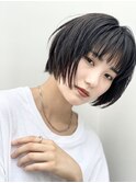 シャギーレイヤーショートカット〈表参道/青山 drop〉