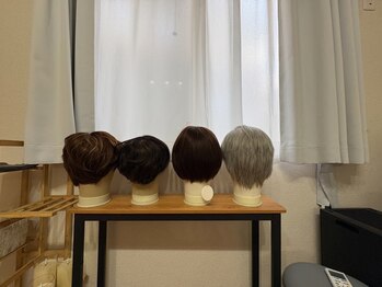 チコ(Chico)の写真/ウィッグのカットやパーマも自由自在。健やかな状態に戻った後も、日常使いとして活用できるスタイルを提案