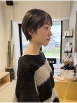クリアーオブヘアー 本山店(CLEAR of hair)&nbsp;◎gray beige short