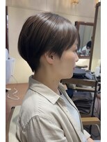 ヘアリゾート粋 ドゥオ 新宿南口店(dua)&nbsp;大人ショート/くびれショート/ショートヘア/白髪ぼかし/