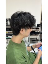 グランデュール 藤枝店(GRANDEUR)&nbsp;メンズパーマ/ツイストスパイラル/メンズショート/藤枝