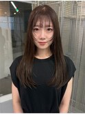【sota】グレージュ×顔まわりレイヤー